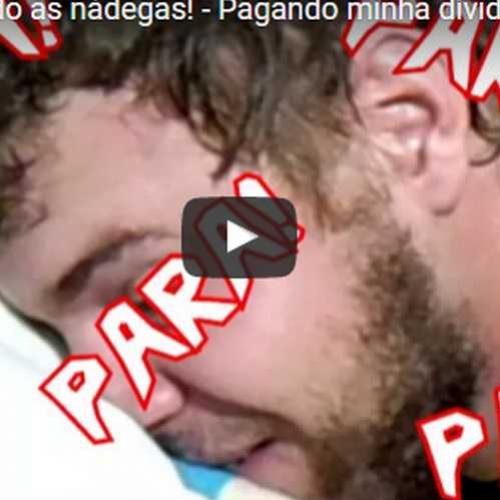 Novo vídeo! Insano paga promessa e depila bumbum!