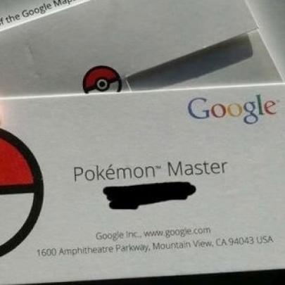 Google envia certificado para quem capturou os Pokemons no Google Maps