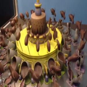 A máquina de chocolate mais louca e incrível que você verá hoje