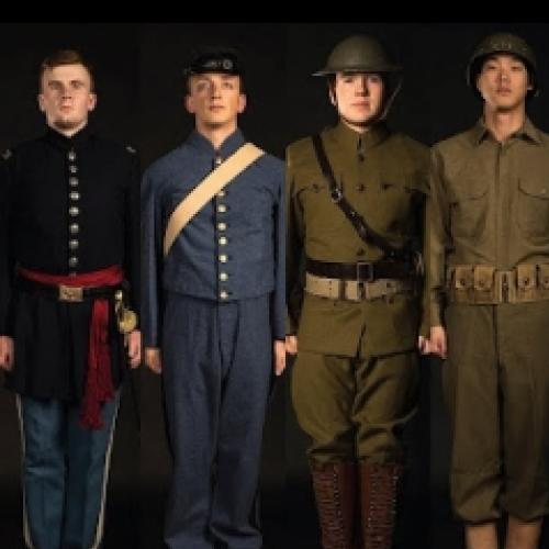 Veja a evolução dos uniformes militares americanos nesse vídeo