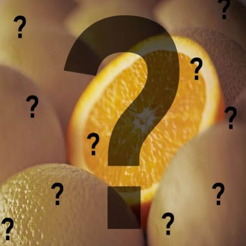 O que veio primeiro: a cor laranja ou a fruta laranja?