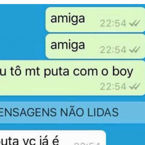 Quando sua amiga é sincera