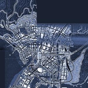 GTA V: Parte do mapa do jogo foi divulgado!!!