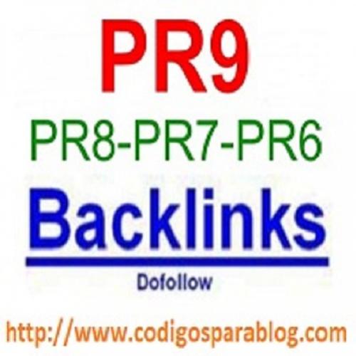 Como conseguir backlinks SEO PR9, PR8, PR7 todos dofollow