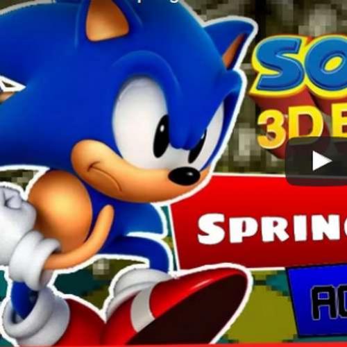 Sonic 3D Blast - Terminando a Spring Stadium Zone