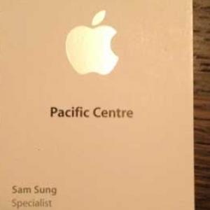 Sam Sung nome do funcionário apple vira piada e que piada!!!