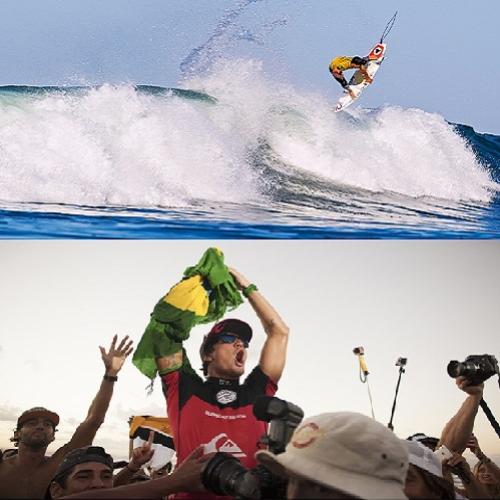O mais novo campeão mundial de surf é brasileiro !