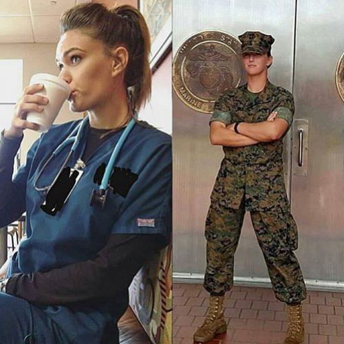 Garotas ficam incríveis sem o uniforme de trabalho