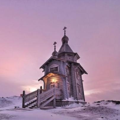 As igrejas da Antártida