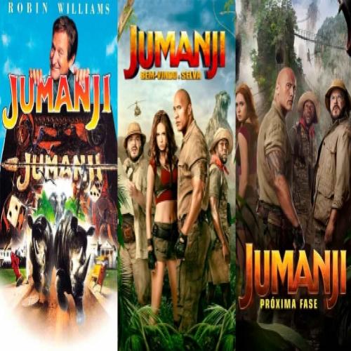 Qual é a ordem dos filmes de Jumanji?