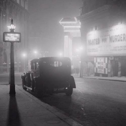 Fotos do fog londrino no início do século 20