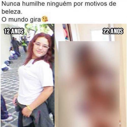  Nunca faça bullying na escola, o mundo dá voltas…