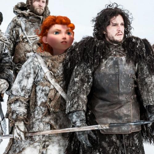 E se os personagens da Disney atuassem em Game Of Thrones