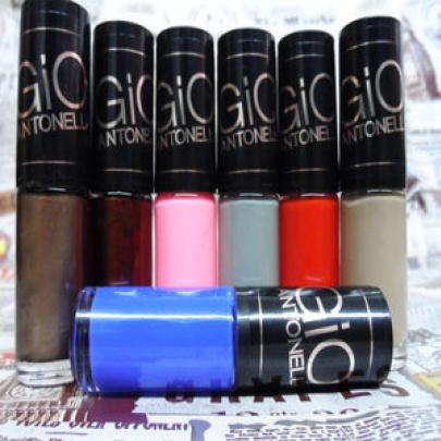 Os esmaltes da Gio Antonelli – Swatches!