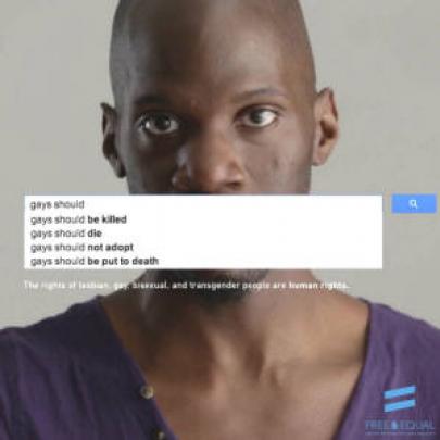 Campanha da ONU usa pesquisas do Google para denunciar homofobia