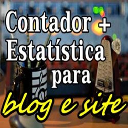 Contador de visitas grátis + Estatística para seu blog ou site