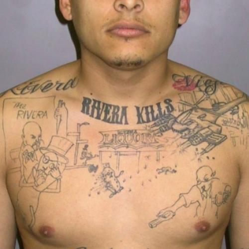 Tatuagens de cadeias e seus significados