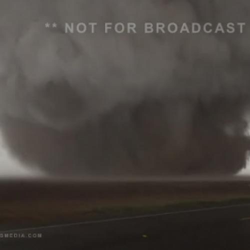 O maior tornado que você vai ver hoje