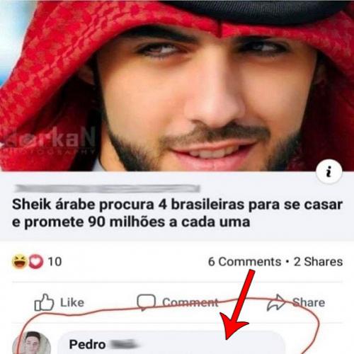 Os melhores são sempre os comentários.