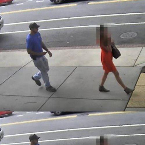 Polícia procura homem flagrado filmando por baixo de vestido de mulher