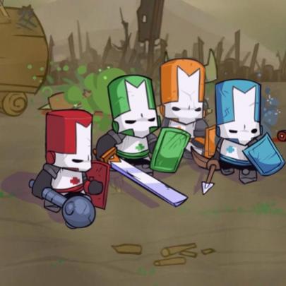 Os Power Rangers da Era medieval! Conheça Castle Crashers 