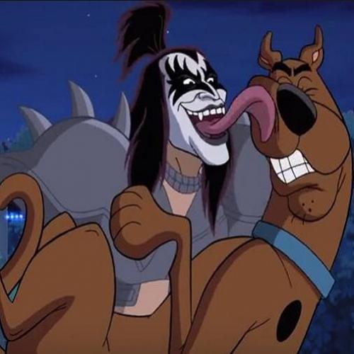 Kiss e Scooby-Doo juntos em desenho é a nova sensação no mundo. 