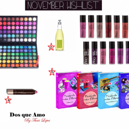 Wishlist de novembro