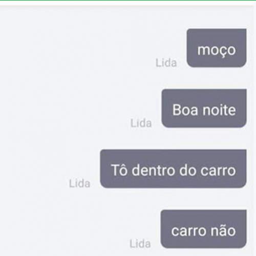 Como assustar um motorista de uber