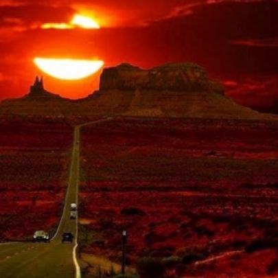 O famoso e lindo deserto do Texas, nos EUA