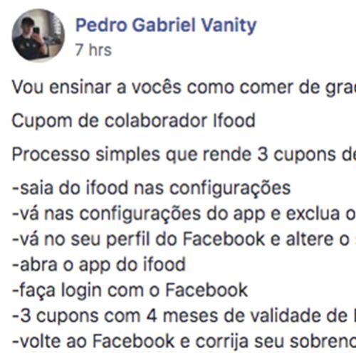 O trágico dia que uma cambada de gente no facebook caiu no conto do cu