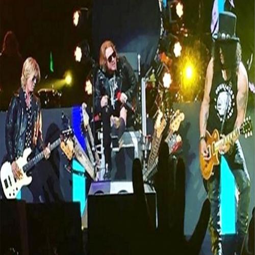 Para os fãs do Guns N´Roses, vídeos do show em Las Vegas