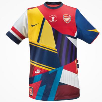 Arsenal e Nike se unem pela última vez e criam uma nova camisa