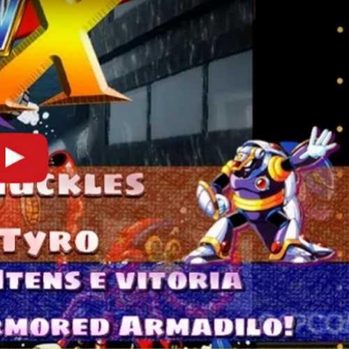Novo vídeo! Vencemos o Armored Armadilo e +2 Itens! Mega Man X