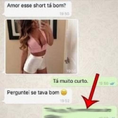 Amor, esse short tá bom?