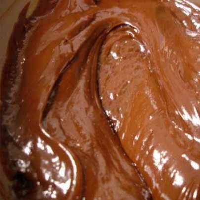Receita Fitness de Ganache de Chocolate Meio Amargo