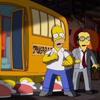 The Simpsons - Diretor Hayao Miyazaki é homenageado na abertura