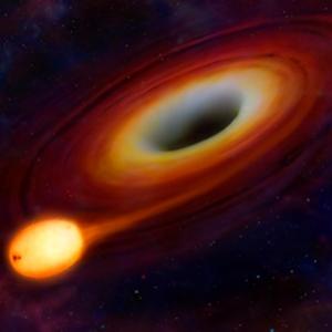 O que aconteceria se um buraco negro chegasse ao sistema solar?
