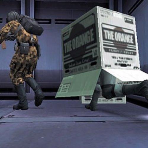A famosa caixa de Metal Gear Solid