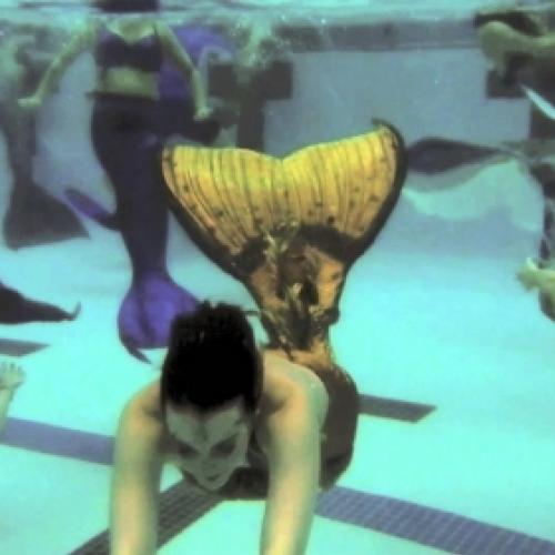 Clube aquático americano recebe convenção de sereias