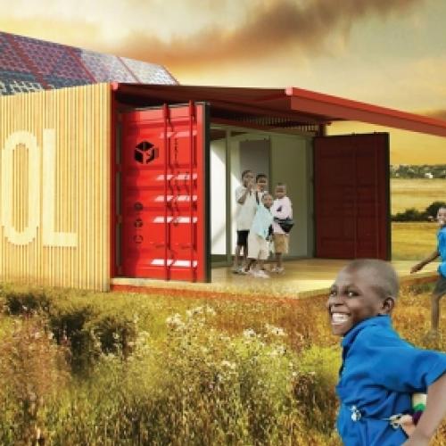 A Boxchool é uma fantástica escola sustentável modular projetada para 