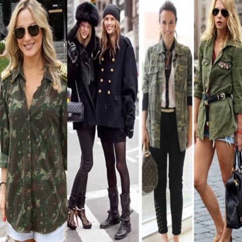 Moda militar - Como usar