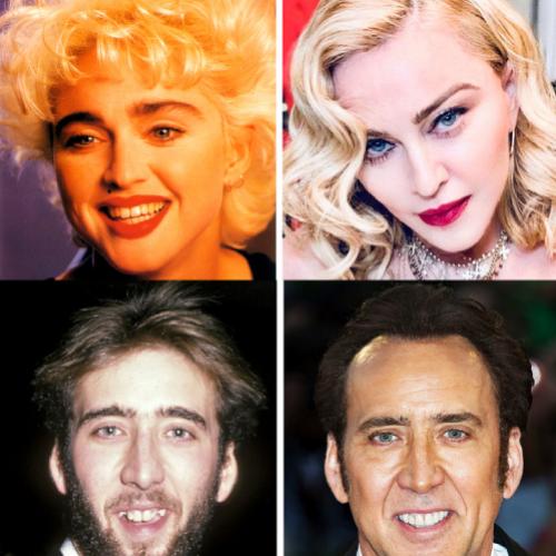 20 celebridades que mudaram muito ao longo das décadas