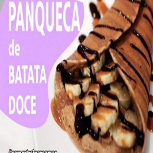 Receita Fácil de Panqueca de Batata Doce