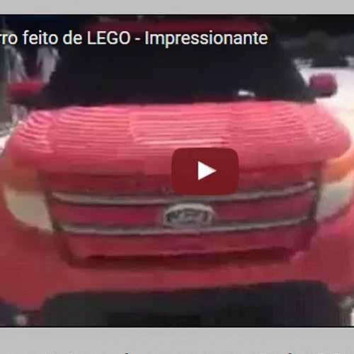 Um carro feito de lego - Impressionante!