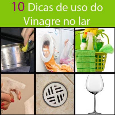 10 usos domésticos do vinagre e que facilitam muito a vida