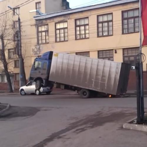 Quando você carrega demais um caminhão