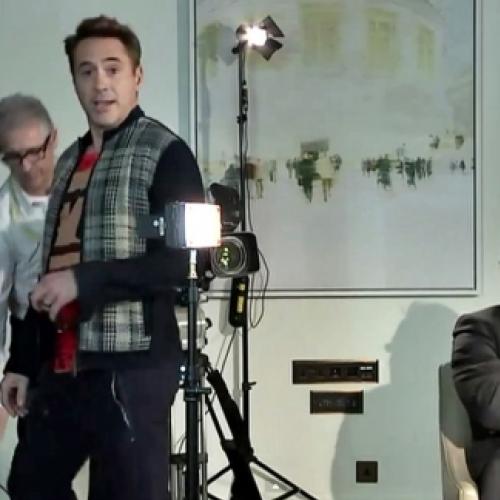 Robert Downey Jr. abandona entrevista na TV ao se incomodar com pergun
