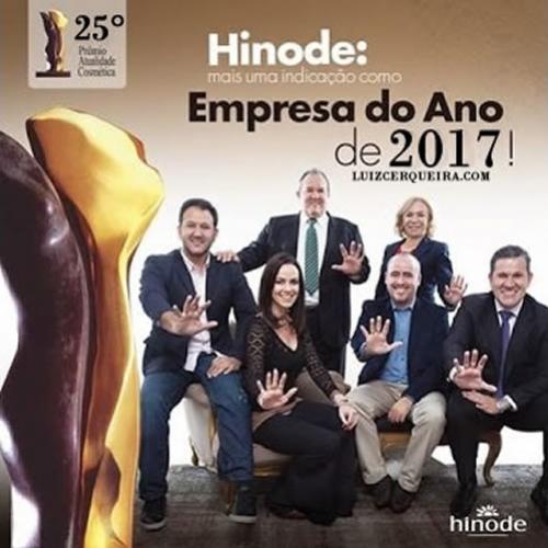 Hinode é eleita a melhor empresa de 2017