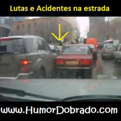 Lutas e Acidentes na Estrada - Rússia!