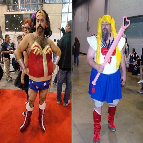 Cosplayers engraçados